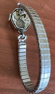 Vintage Womens Working Vantage 17 Jewels Watch Wristwatch LOOK • $29