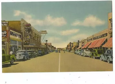 $2.99 • Buy Las Cruces, NM New Mexico Old Postcard, Main Street Scene