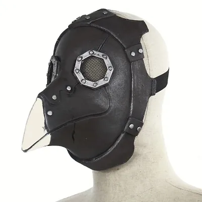 £7.99 • Buy Adult/Child Plague Doctor Mask Latex Face Mask Halloween Steampunk Gas Mask