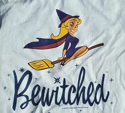 ONE OF A KIND PROMO 1995 Bewitched Witch TV SHOW Promo T Shirt Large Halloween  • $49.99