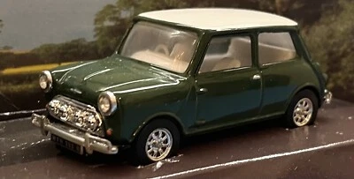 Corgi Classics Mini Cooper - Green/White 1:43 98136 Austin Morris BMC BL • £5.50