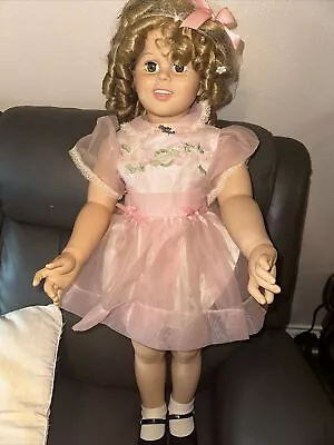 Vintage 34” Shirley Temple Playpal Doll • $200