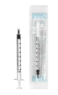 100x Mediware U40 Insulin Syringes 1ml Luer Connector Graduated Latex Free • £19.82