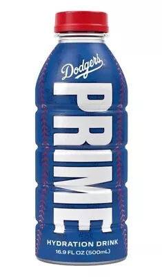 Prime Hydration LA Dodgers V2 Bottle Red Lid 2024 Bottle - Brand New Sealed • £10.98