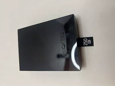 Official OEM Microsoft XBOX 360 S Slim 250GB HD Internal Hard Drive Tested • $30