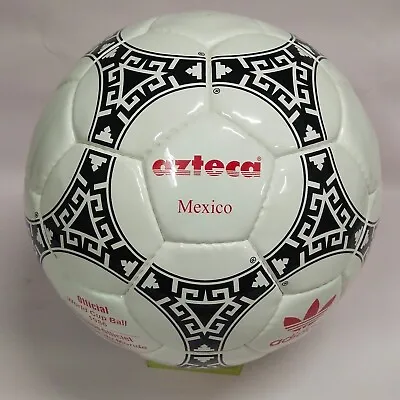 Adidas Azteca Mexico Official World Cup 1986 Ball Soccer Ball Size 5 • $45.99