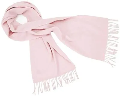 £22.50 • Buy RRP £45 -100% Pure Cashmere Scarf Baby Pink