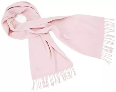 £22.50 • Buy RRP £45 -100% Pure Cashmere Scarf Baby Pink