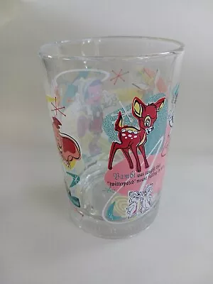 McDONALDS Disney World 100 Years Of Magic Bambi Dumbo Mickey Pinocchio Glass/cup • $10