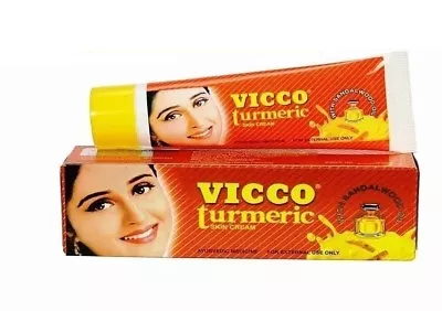 Vicco Turmeric Skin Cream Fairness - 15 Gram Pack • $8.22