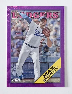 Max Muncy 2023 Topps Series 2 1988 Mojo Purple #d /75 Dodgers • $4.99
