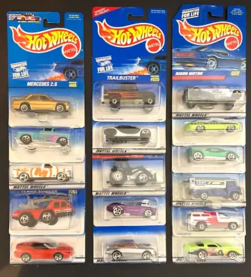 Vintage Lot Of 19 Hot Wheels 1900's. New In Package  • $19