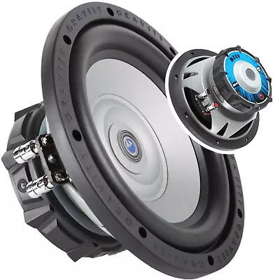 NEW Gravity GR-805W 8  400 Watt Power Dual 4 Ohm Subwoofer Audio Car | Single • $41.99