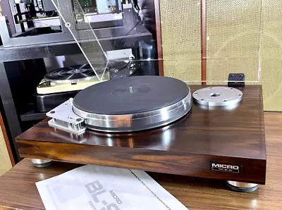 MICRO SEIKI BL-91 Turntable W/ A1201 Arm Base Platter Excellent Tested Japan • $1849.99