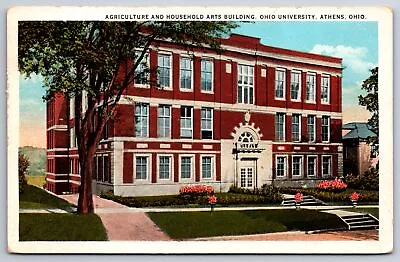 Athens OH~Ohio University College~Agriculture & Household Arts Building~1920s PC • $12