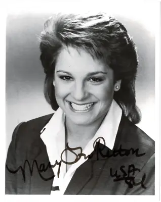 Mary Lou Retton Signed Autographed 8x10 Photo AMCo COA 19769 • $26.99