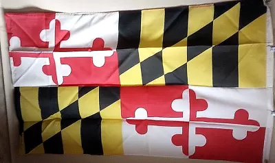 3x5 Foot Maryland State Flag - Maryland MD Flags Polyester • $2