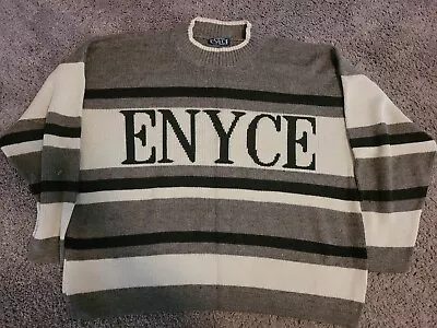 Enyce Mens Sweater Gray And White • $5