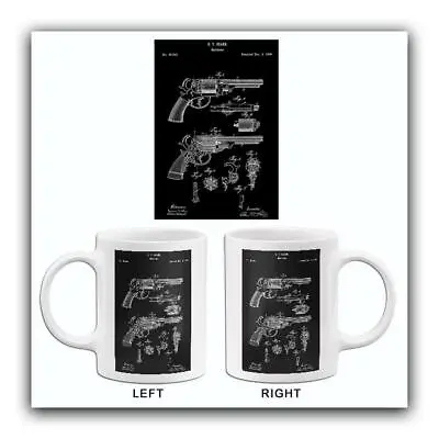 1860 - Revolver - E. T. Starr - Patent Art Mug • $16.99