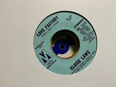 Old Northern Soul Reissue/pressing-eloise Laws-love Factory-vg- • £7.49