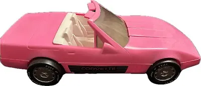 1986 Pink Barbie Corvette American Plastic Toys Inc. Made In USA #904 • $12.99