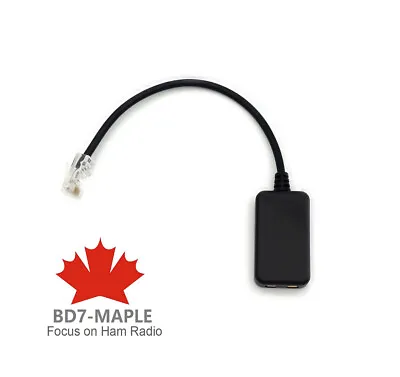 Electret Mic 3.5 Yaesu FT-817 Yaesu Ft-818 FT-897 HEADSET PTT Headsets Adapter • $18.99