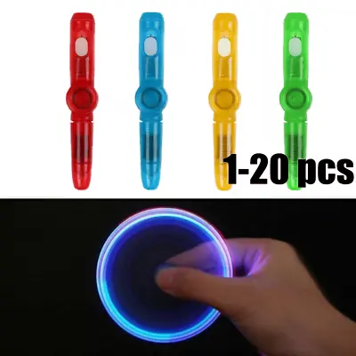Fidget Spinner Light Up Pen Sensory Toy Autism Stress Relief ADHD Games • £2.82