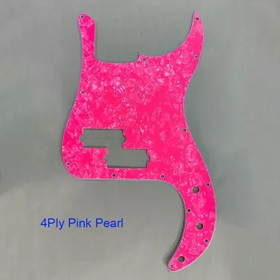 $13.69 • Buy Guitar Parts For USA / Mexico Fd Standard P Bass Pink Guitar Pickguard 