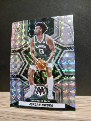 $5 • Buy 2021-22 Mosaic Basketball Jordan Nwora Silver