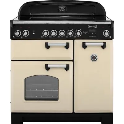 Rangemaster CLA90ECCR/C Classic 90cm Electric Range Cooker 5 Burners A/A Cream • £2360