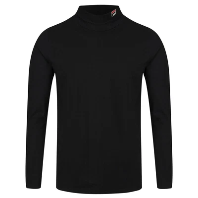 £40 • Buy Fila 19th Roll Neck Long Sleeves T-Shirt :- Black