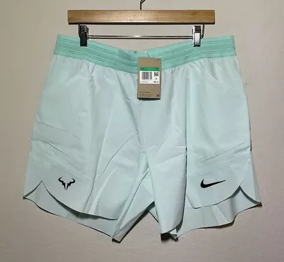 Nike Court Rafa Nadal 7  Tennis Shorts Mens XL Blue DV2881-346 NWT • $70