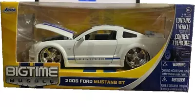 Rare Jada Big Time Muscle 2006 Ford Mustang Gt 1/24 Diecast Car 90659 • $4.99