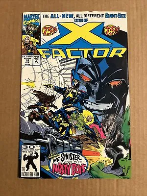 X-Factor #75 (Feb. '92) - Key Mister Sinister Issue; 1st Nasty Boys; Peter David • $1