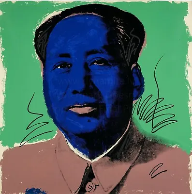 ANDY WARHOL Pop Art Poster Or Rolled Canvas Print  MAO  Version  T  • $23.99