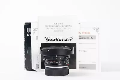 Voigtlander Ultra Wide-Heliar VM 12mm F5.6 ASPHERICAL - V2 BOXED (90%new) • $350