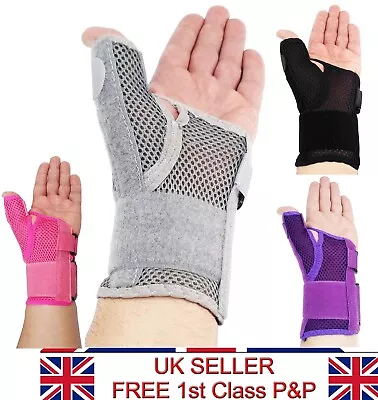 £5.99 • Buy LTG PRO Thumb & Wrist Support Breathable Mesh Brace Splint Arthritis Stabiliser