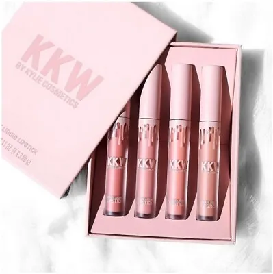 KKW By Kylie Cosmetics Cream Liquid Lipstick Set 4 Pcs • $34.99