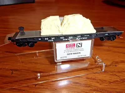 Micro-trains A 45270 N-scale New Haven Flatcar W/Load #17208 • $21.75