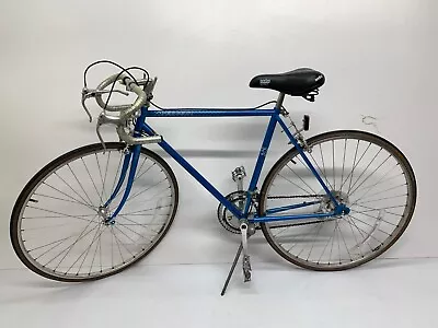 Vtg Peugeot Carbolite 103 Men's Bicycle Road Bike Blue As Is • $199.95