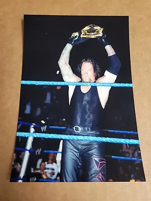 THE UNDERTAKER ORIGINAL 4x6 VINTAGE PHOTO WRESTLING PHOTO WWF WWE WCW ECW AEW • $9.95