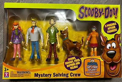 Hanna Barbera Scooby Doo Mystery  Machine  Poseable Mini Action Figure Set • $80