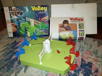 Volley The Fast Action Volley Ball Game Complete Boxed 1976 Milton Bradley • $25.65