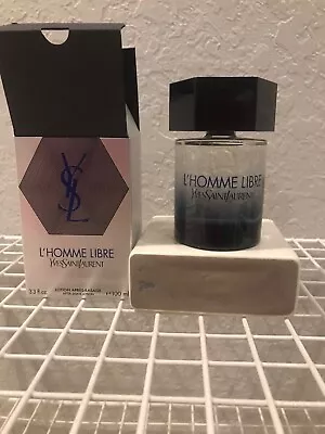 YSL L'HOMME LIBRE By Yves Saint Laurent AFTER SHAVE LOTION/splash 3.3 Oz /100ml • $315