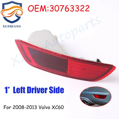 Left Driver Side Rear Bumper Tail Light Lamp For 2008-2013 Volvo XC60  30763322 • $27.85