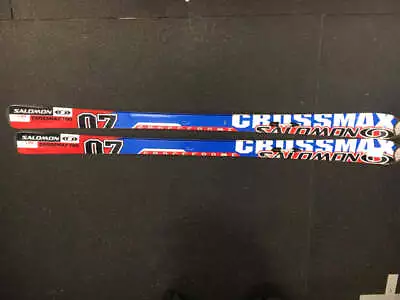 New Salomon Crossmax 700 Red/White/Blue Length 160cm Downhill Skis W/o Binding • $24.99