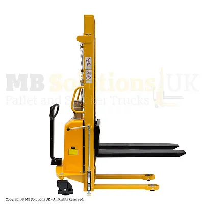 £5695 • Buy 2000kg  Semi Electric Lifter Mover Stacker  2 M Llift  Height VAT Inc
