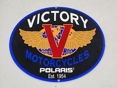 Victory Motorcycle Gas Type Sign  New • $25