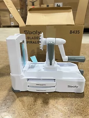 Sboly Vegetable Spiralizer 5-Blade Zoodle Veggie • $19.99