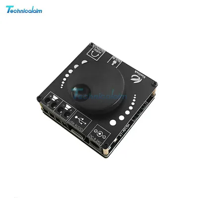 12V Bluetooth 5.0 20W*2 Stereo Audio Power Amplifier Board AMP AUX USB Module • $7.96